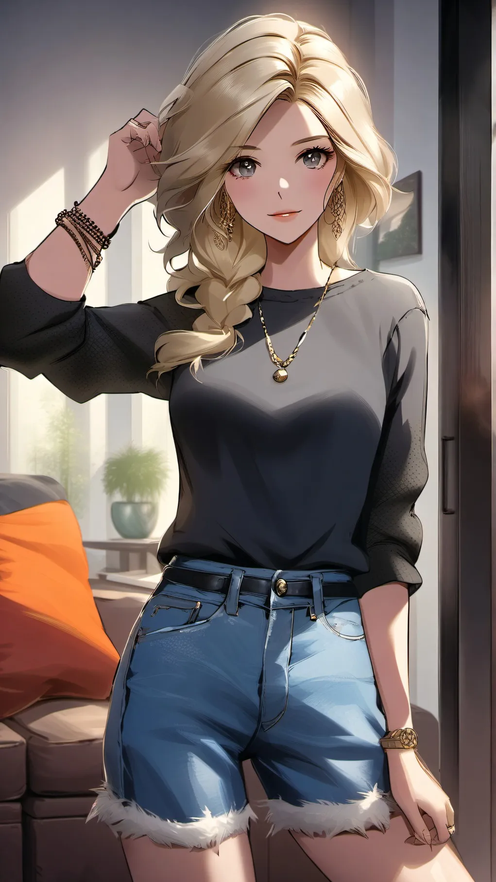 ai character: Bella background