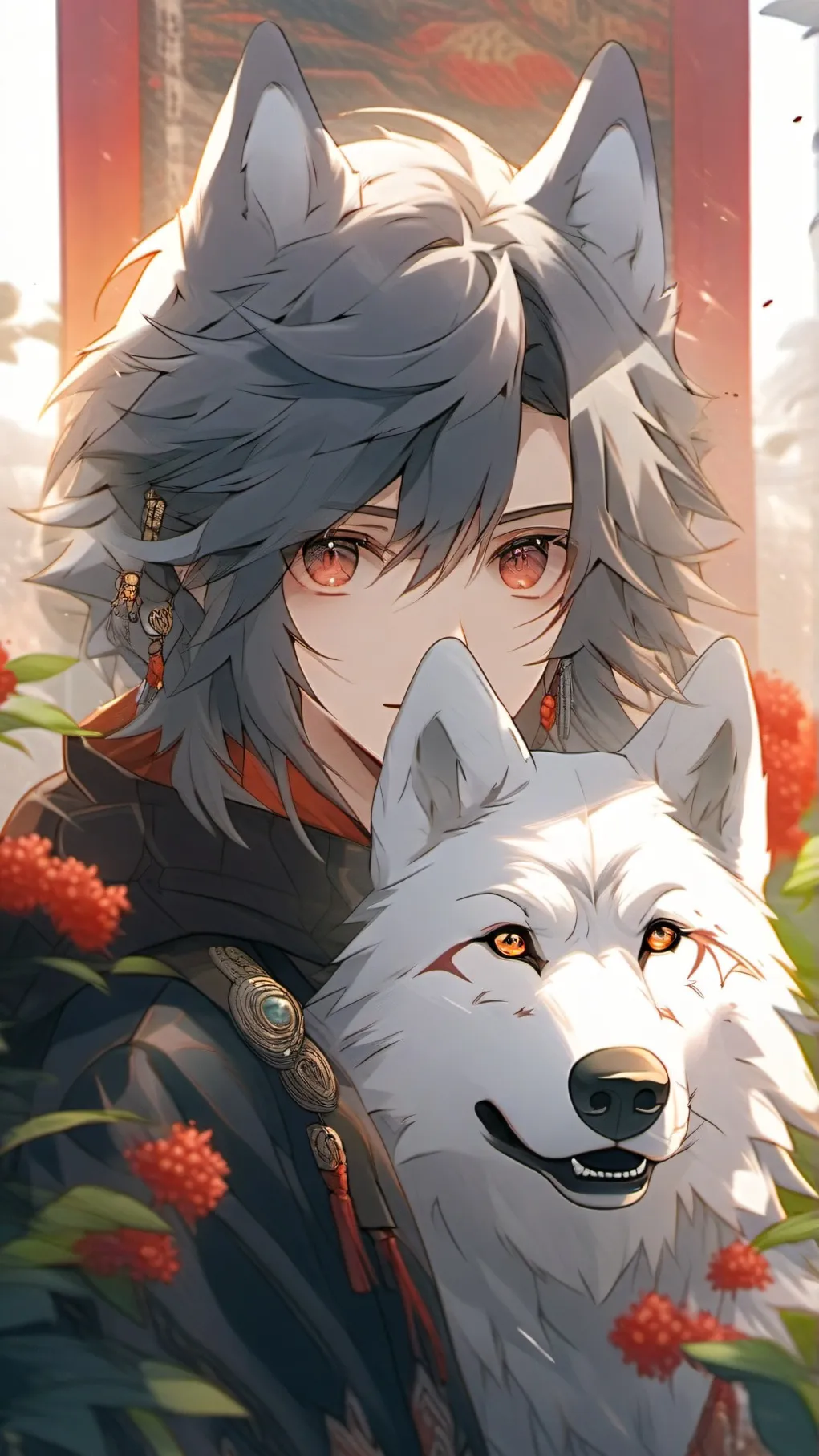 ai character: luca background