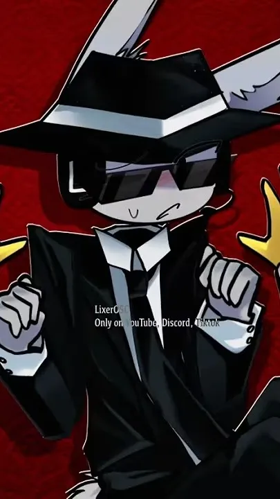 ai character: double fedora  background