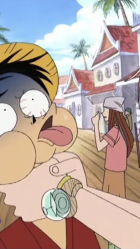 ai character: MockTown one piece background