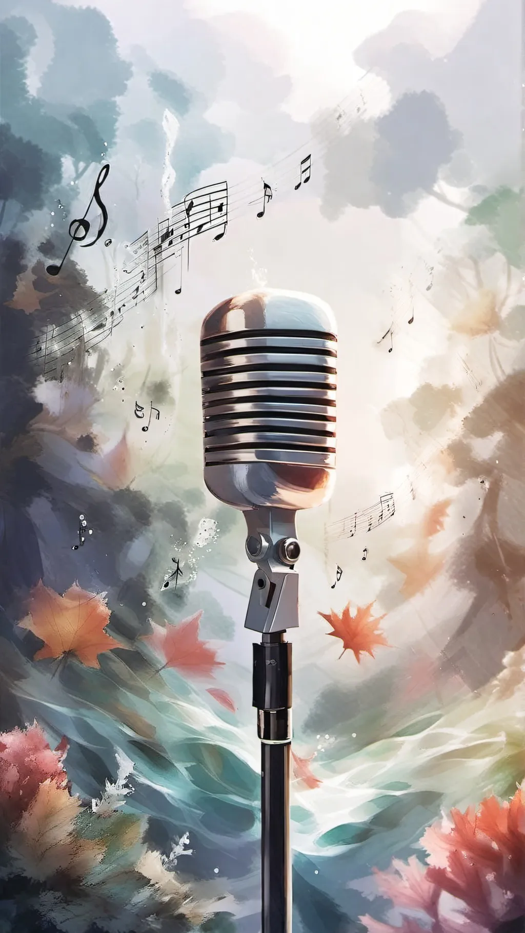ai character:  song maker  background