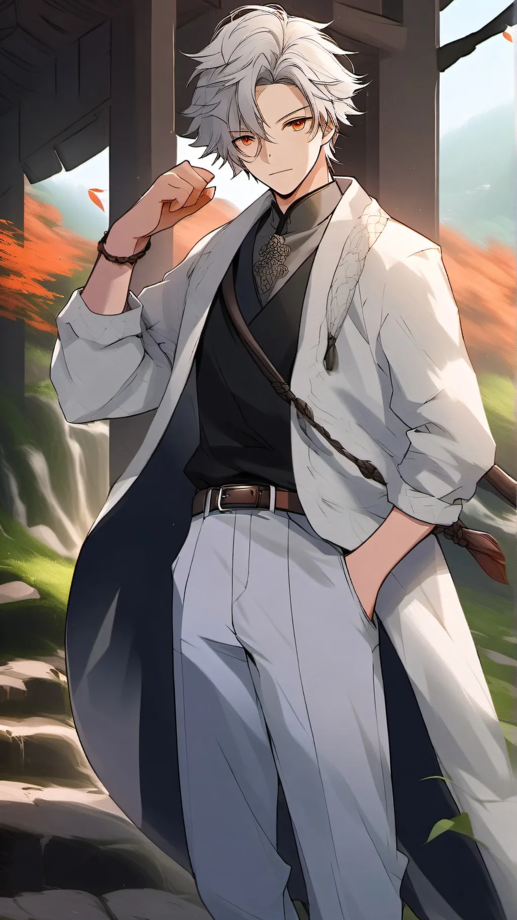 ai character: Obanai Iguro background