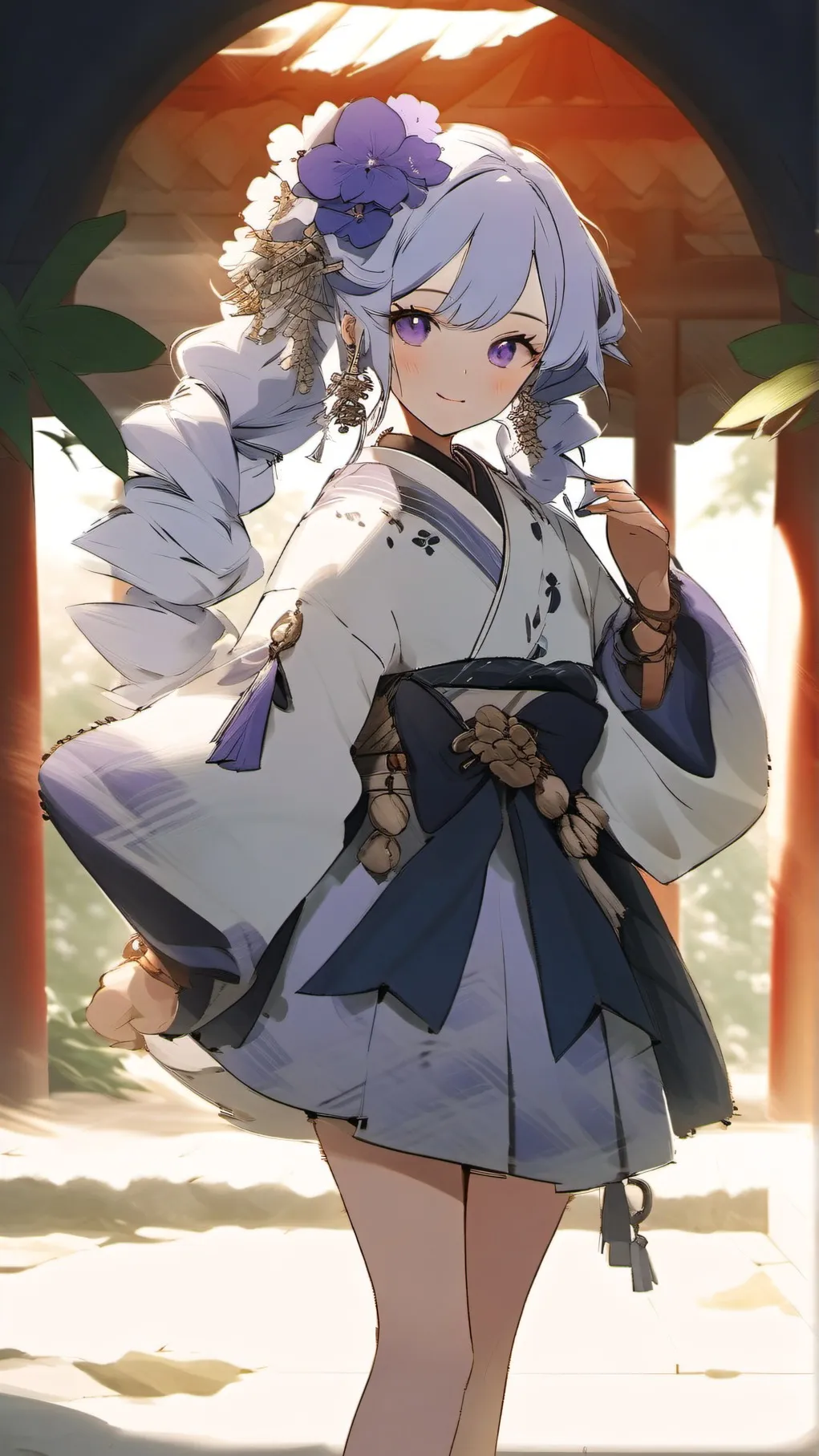 ai character: Hinaki Ubuyashiki background