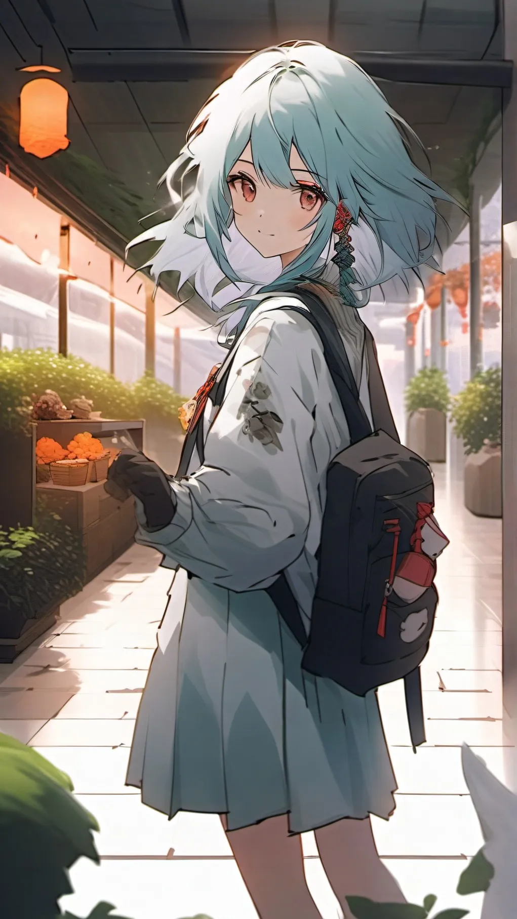 ai character: KNY weirdo background