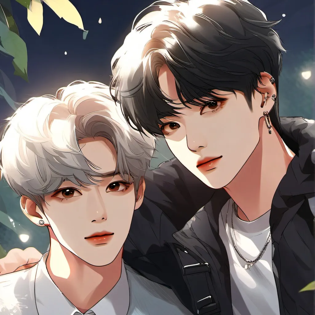 chat with ai character: JIMIN AND JUNGKOOK