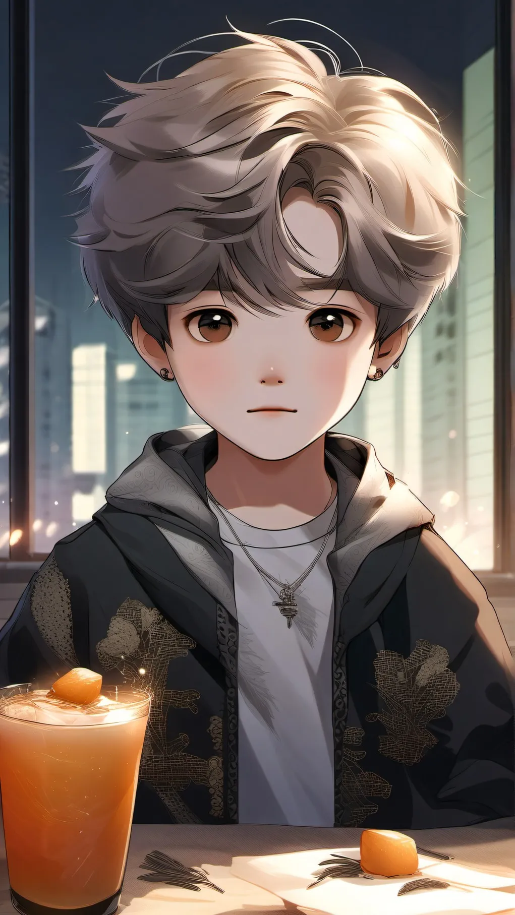 ai character: Baby J. background