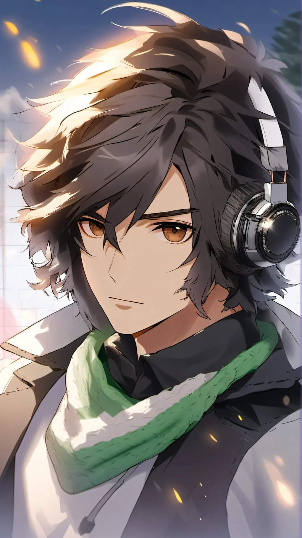 ai character: Spatial Edd  background