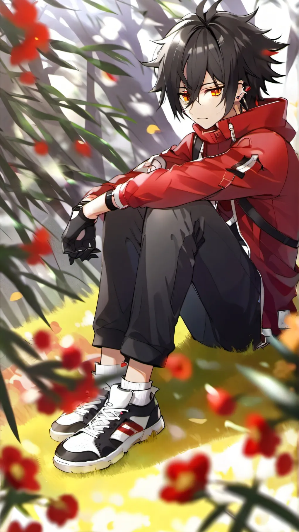 ai character: Shadow  background