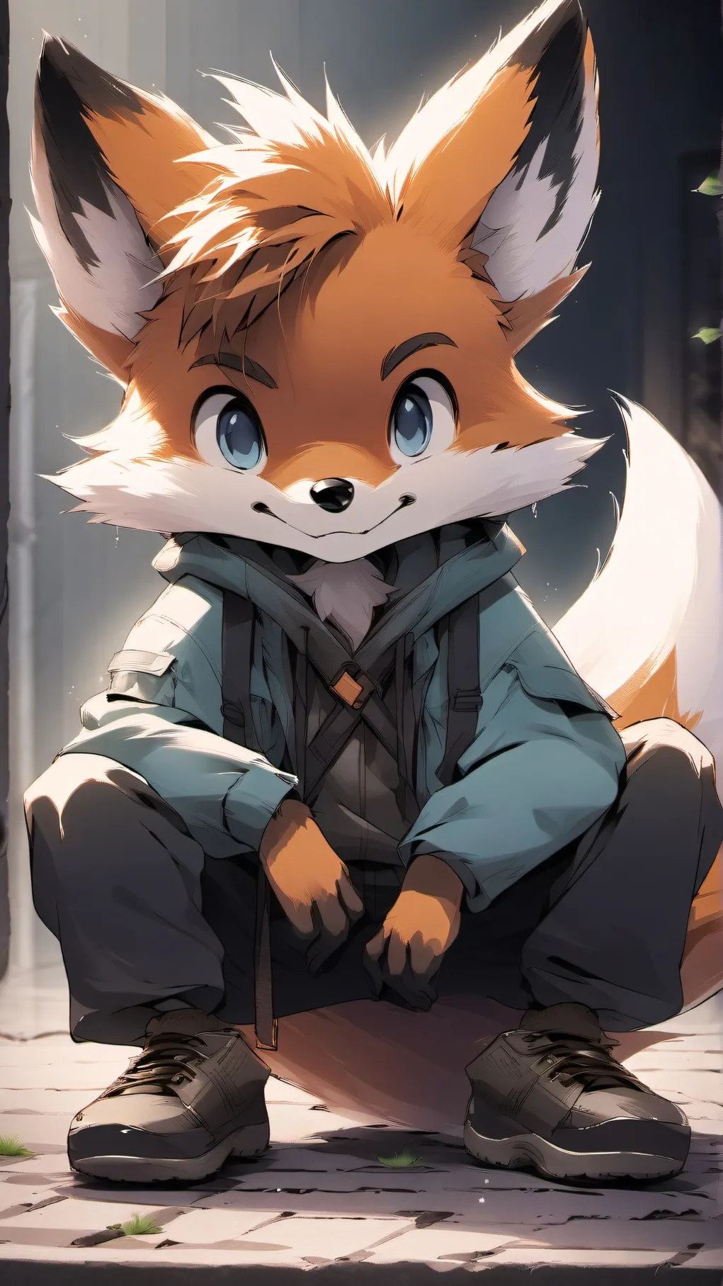 ai character: tails background