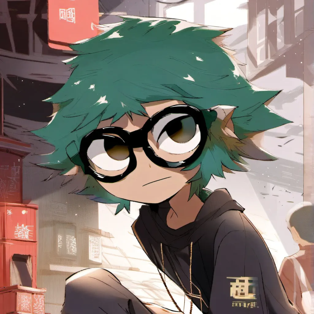 chat with ai character: the green dude