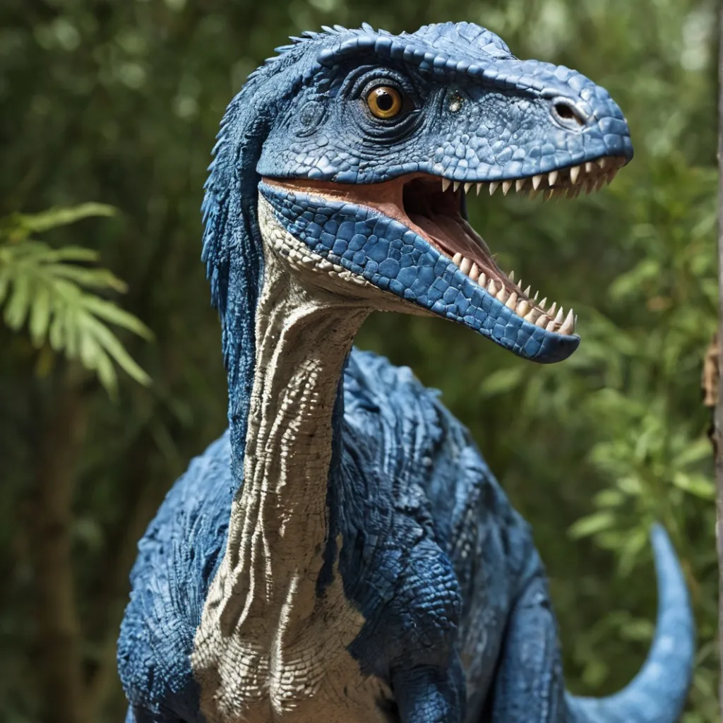chat with ai character: blue from Jurassic