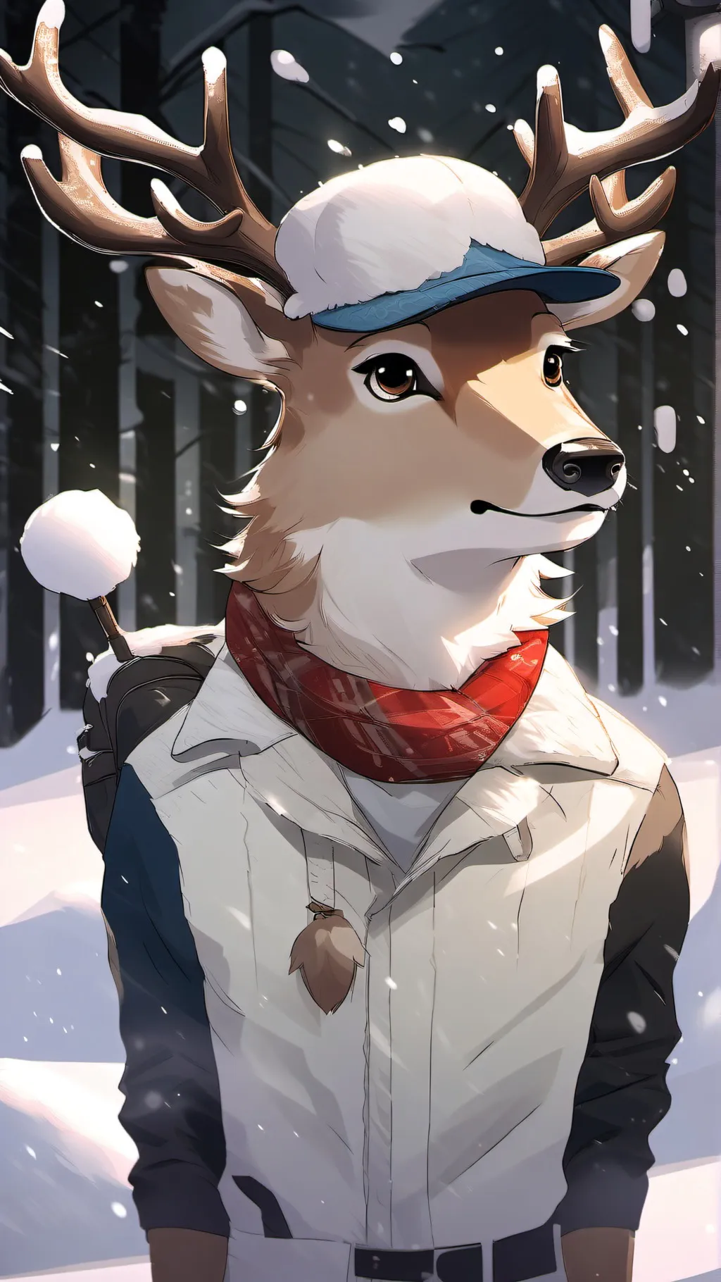 ai character: Chopper one piece background