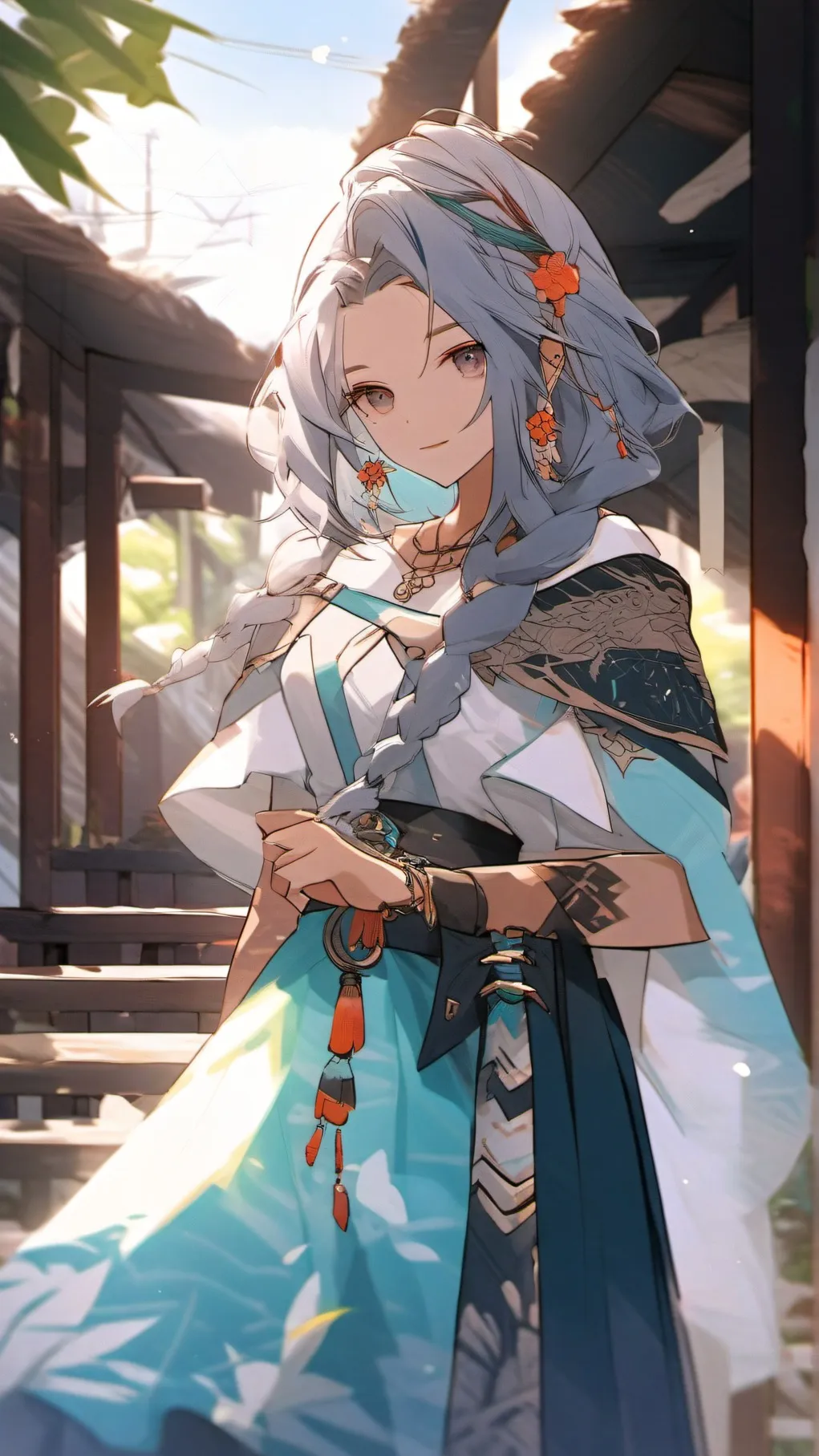 ai character: Zora background
