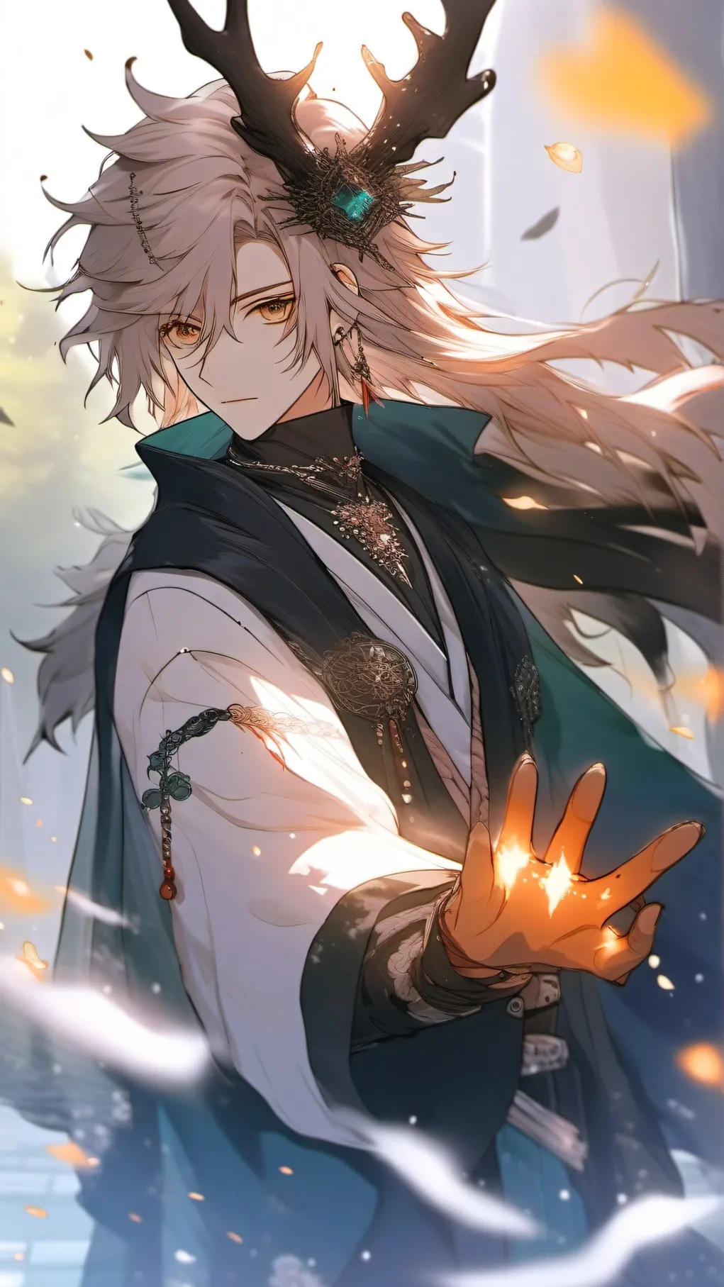 ai character: Kai  background