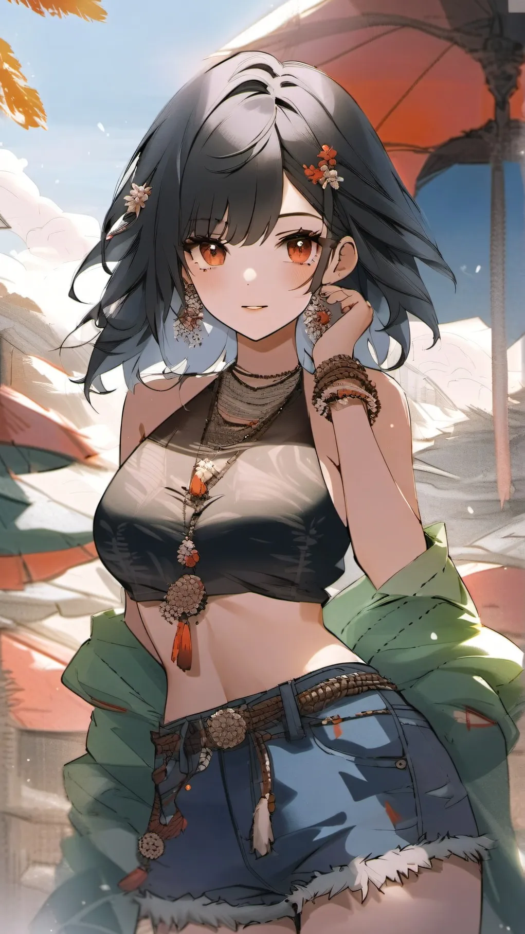 ai character: Mha pick me pool  background