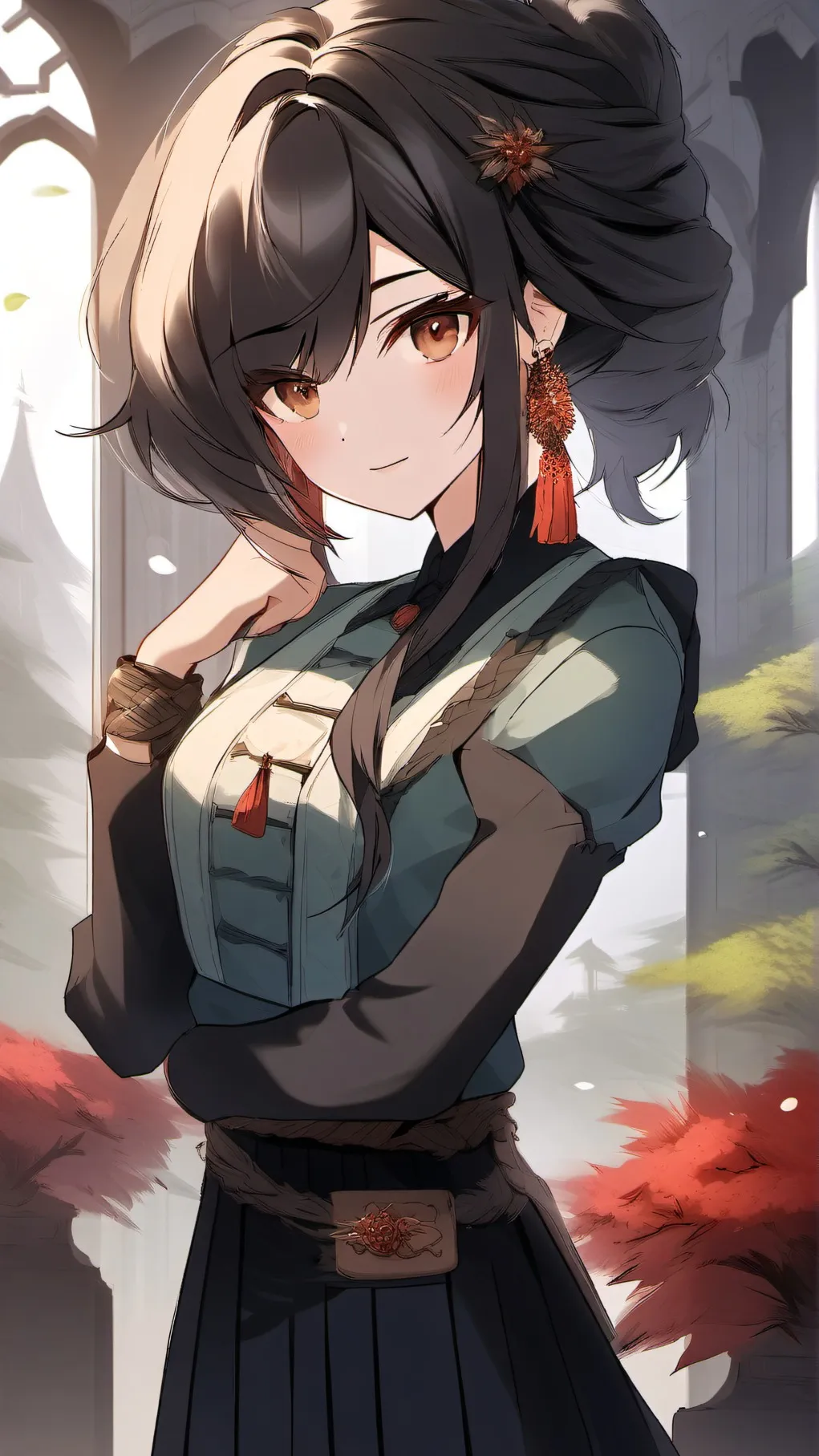 ai character: Mha wish background