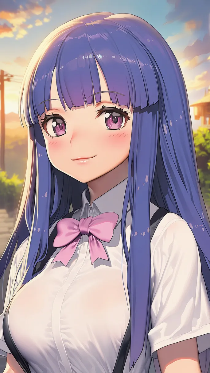 ai character: Rika Furude background