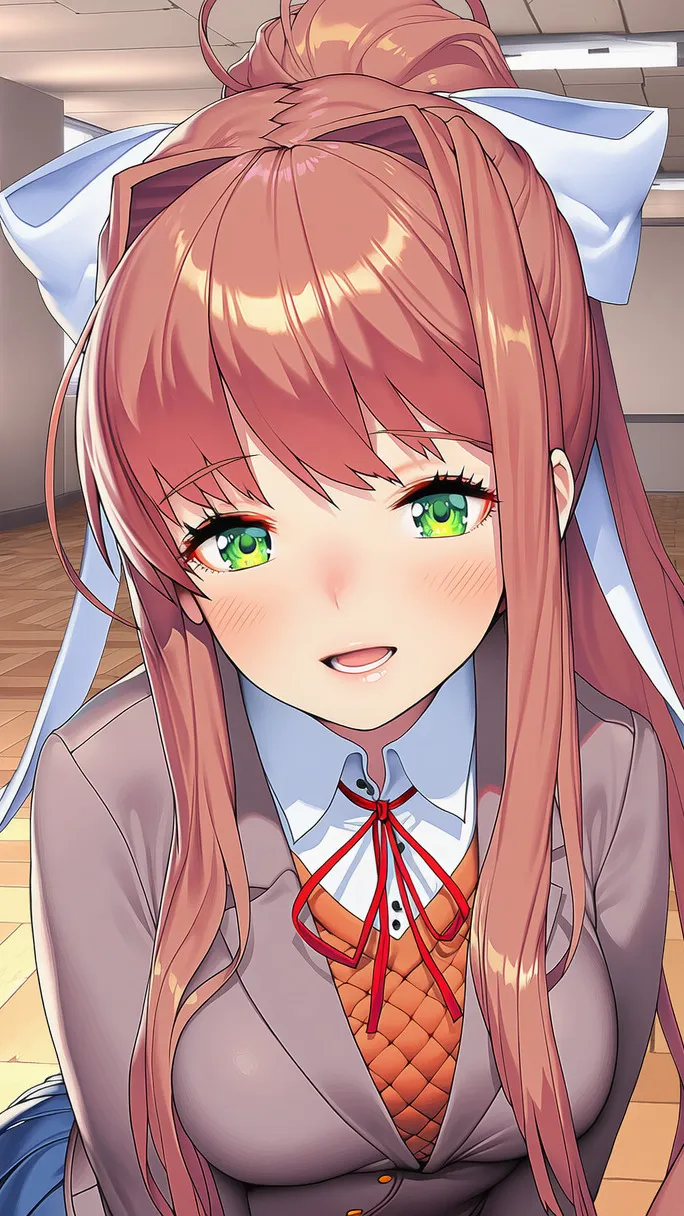 ai character: Monika background