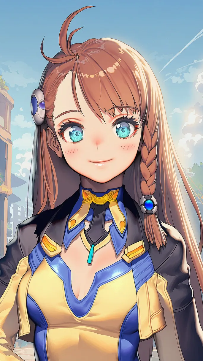 ai character: Shion Uzuki background