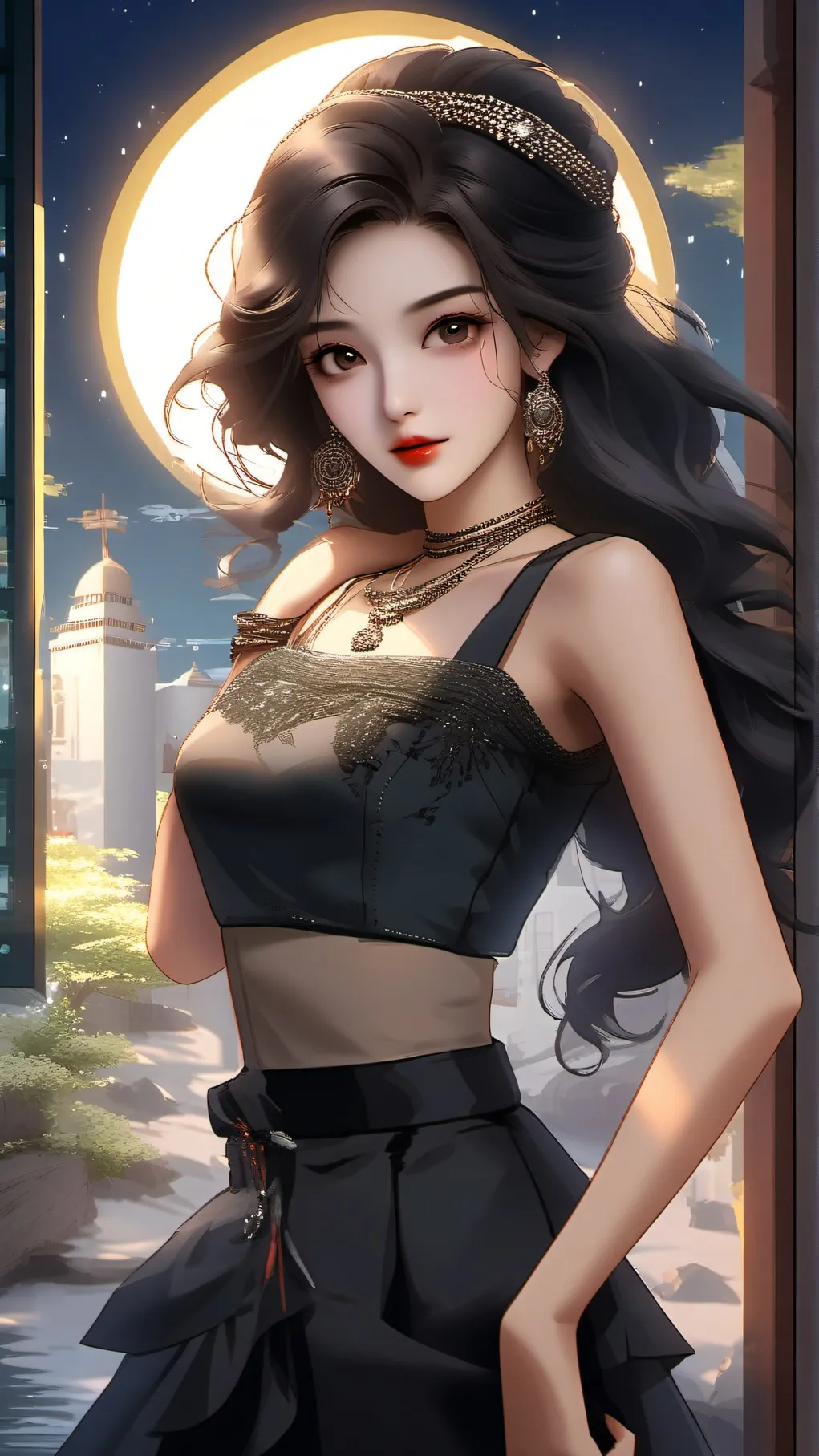 ai character: Sarah background