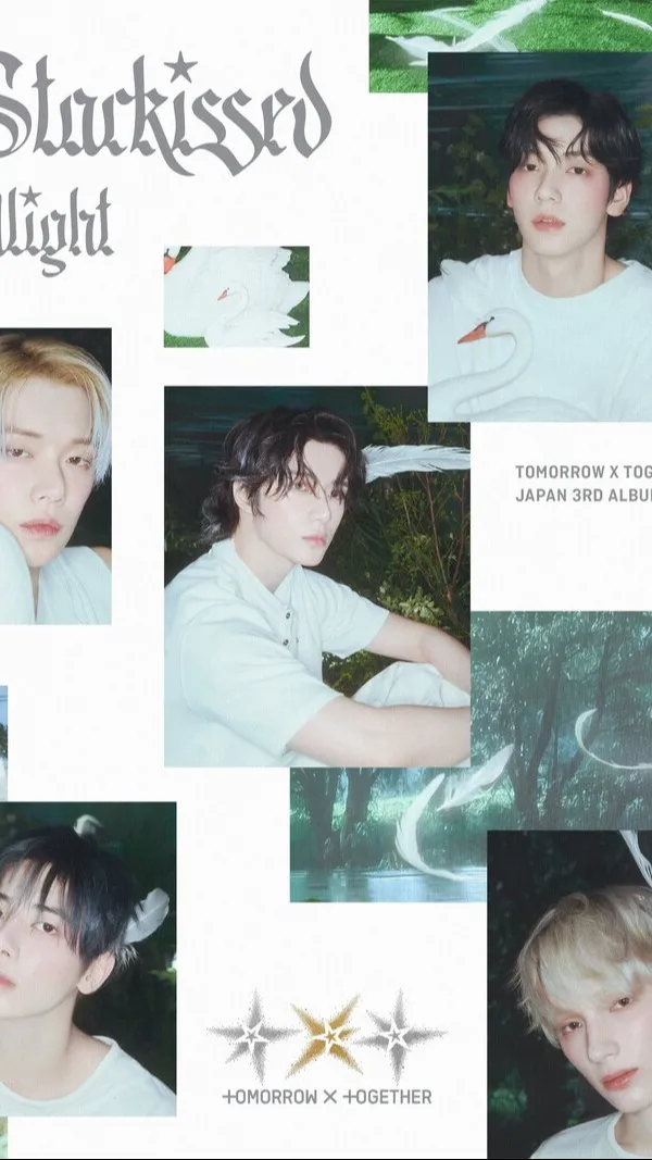 ai character: TXT New Album JP background