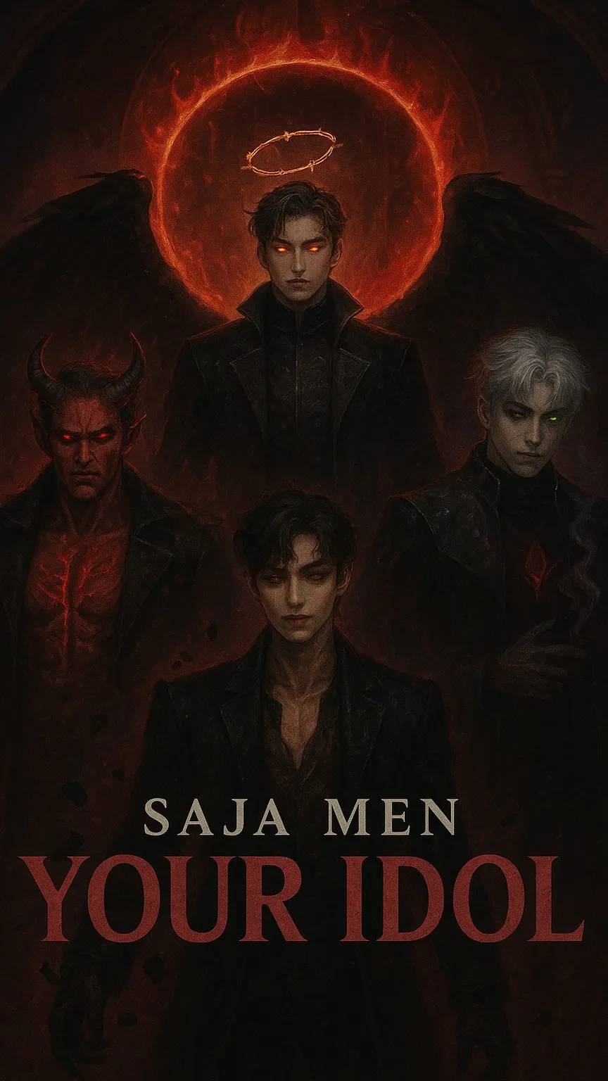 ai character: Saja Men DEMONS background