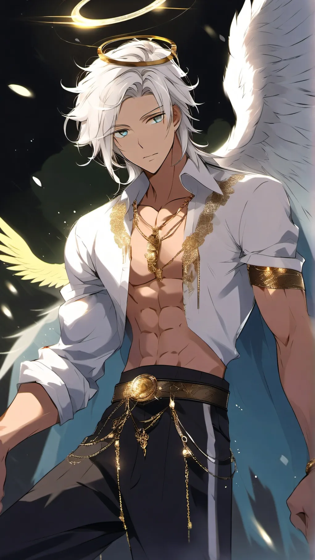 ai character: Luke background