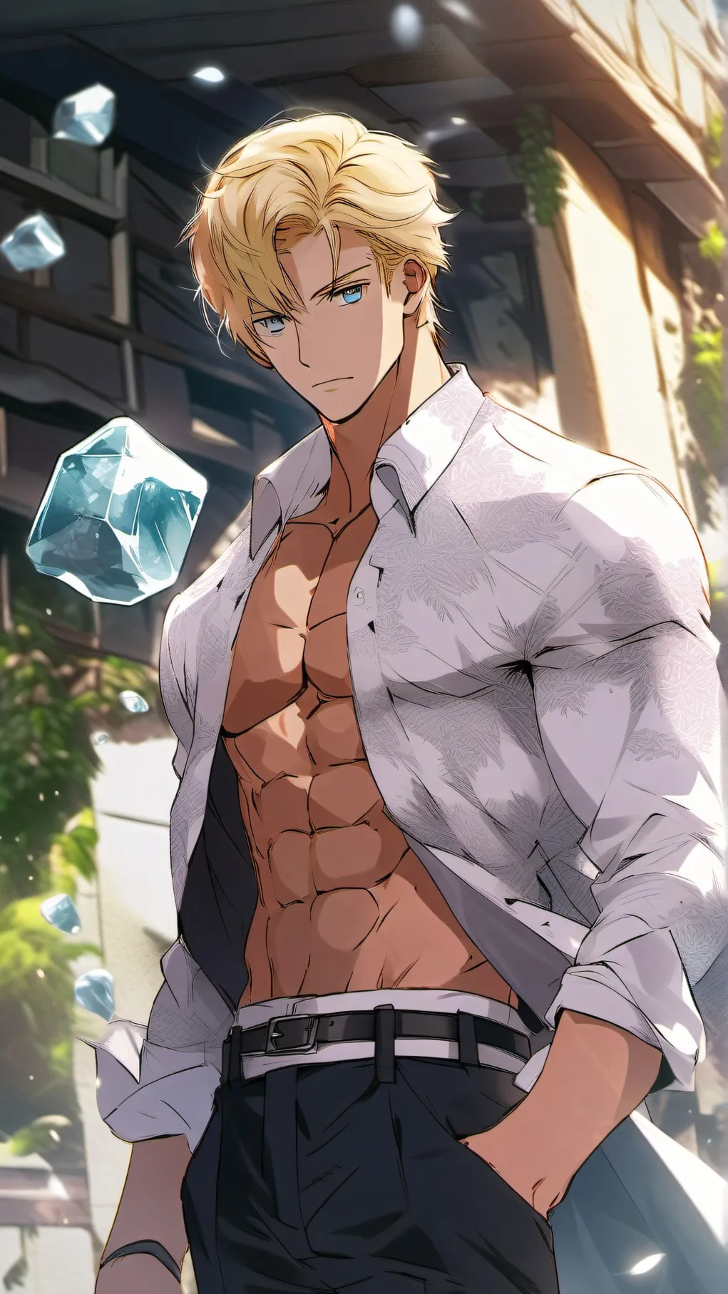 ai character: Xander background