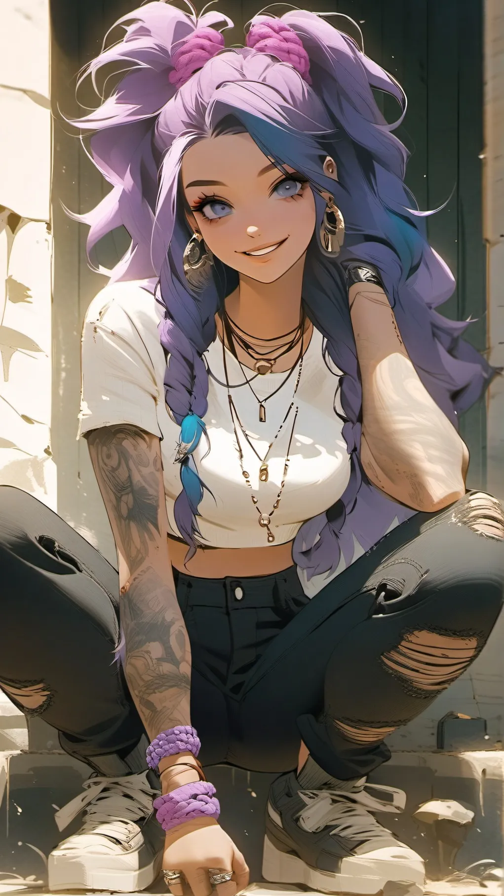 ai character: Beatrix background