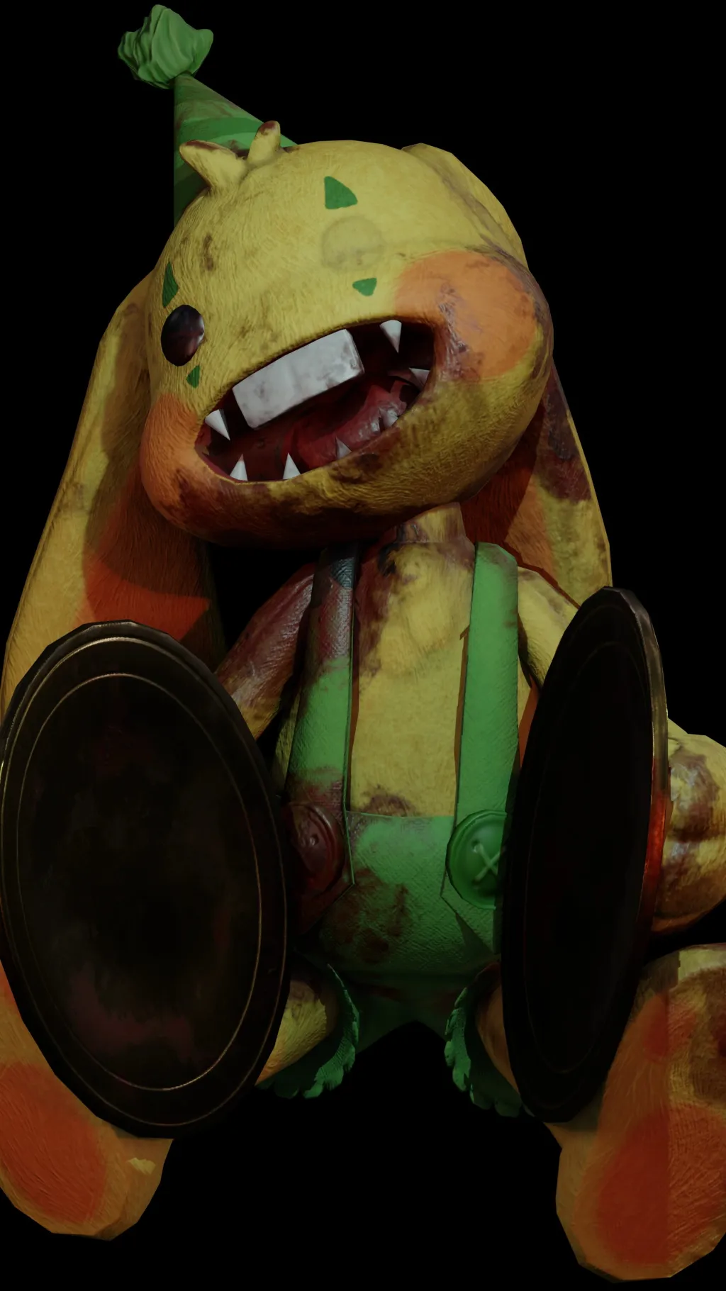 ai character: Bunzo Bunny background