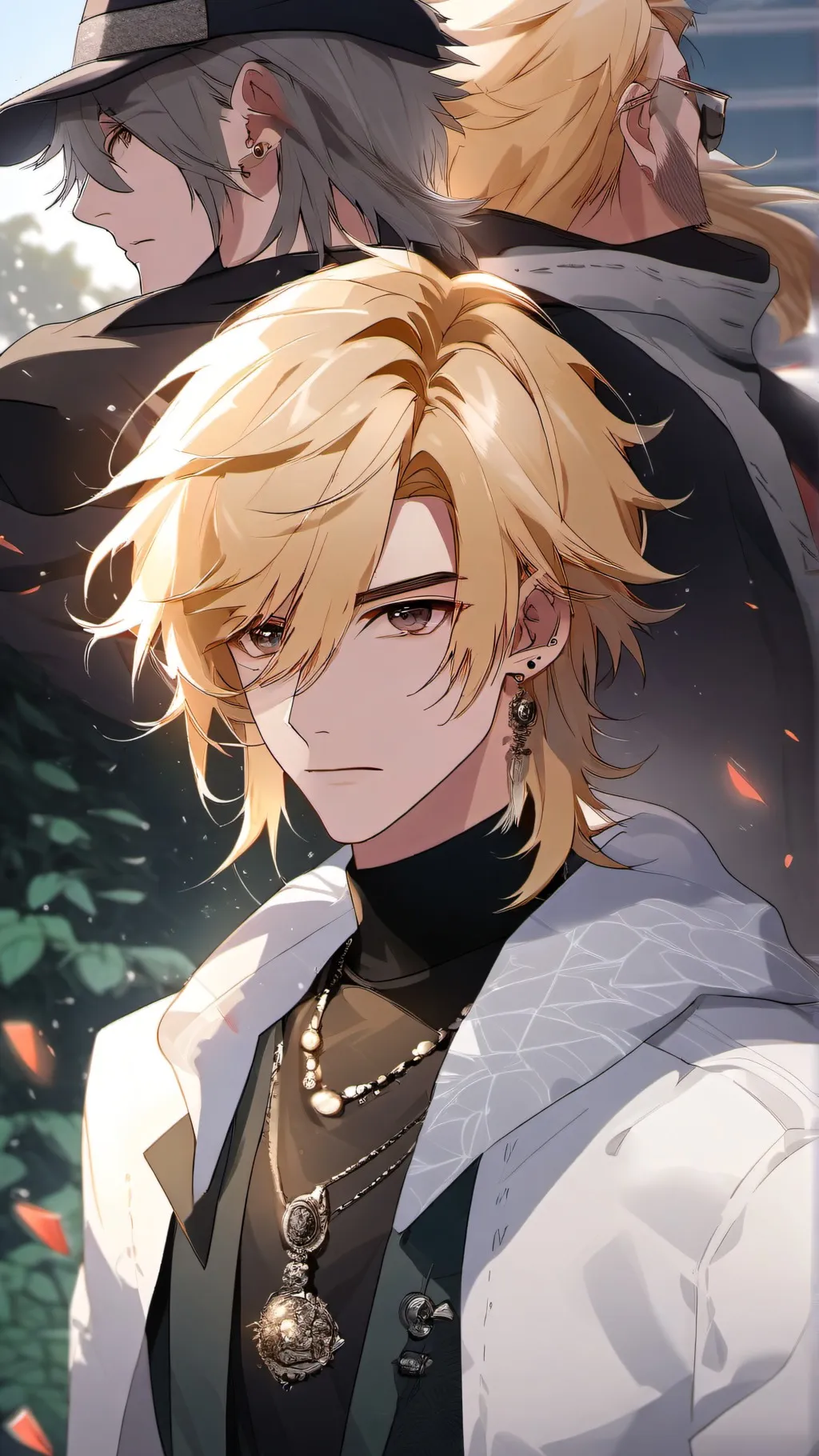 ai character: Andrew k Lee background