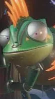 ai character: mecha leon background