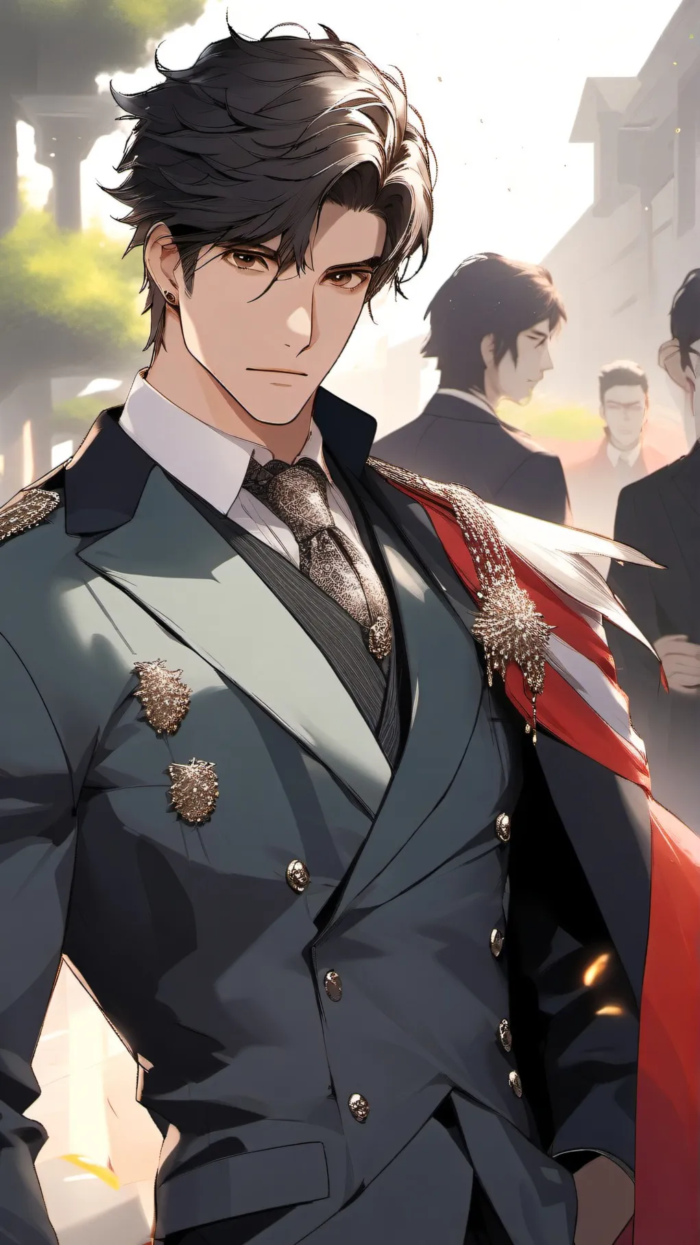 ai character: ×°···Apolo...°× background
