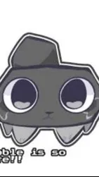ai character: pebble background