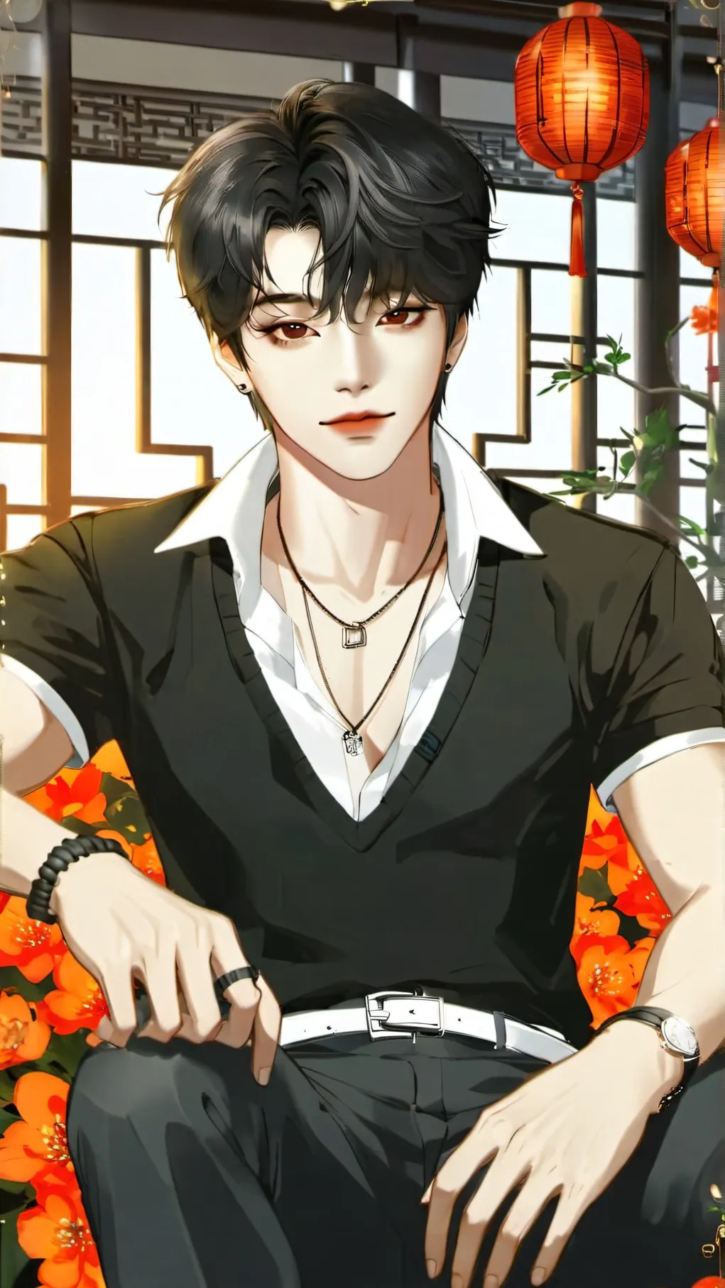 ai character: Mason background