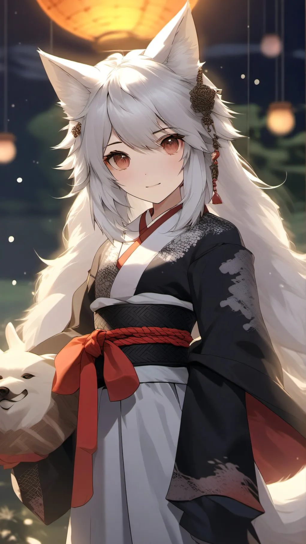 ai character: Neko background