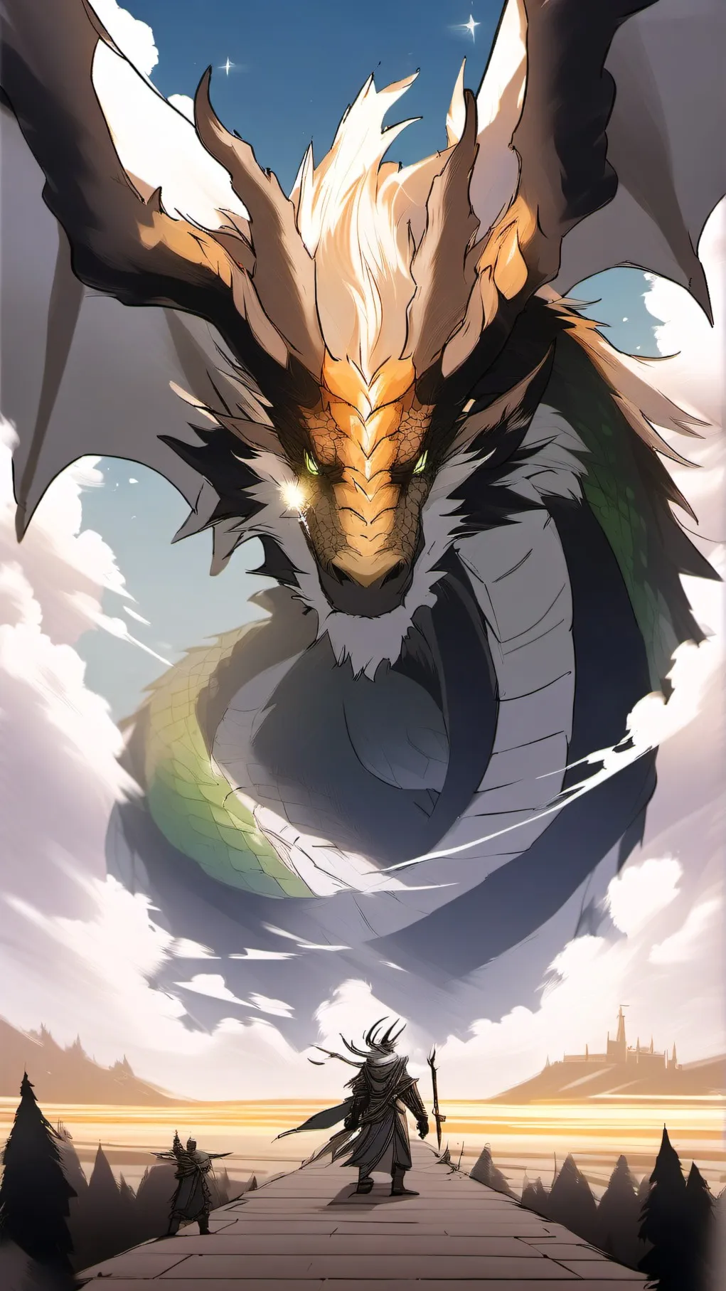 ai character: Dragon World background