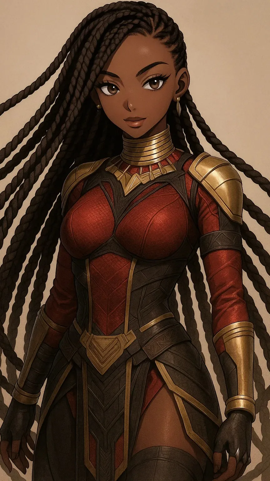 ai character: Mayala background