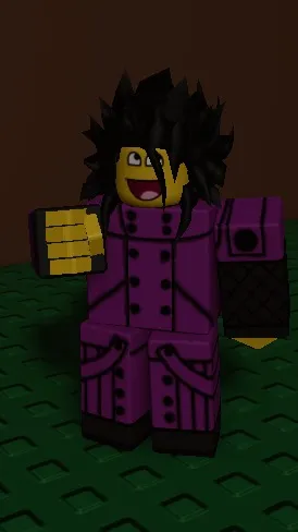 ai character: Bloodedge shed. background