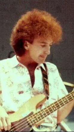 ai character: John Deacon  background