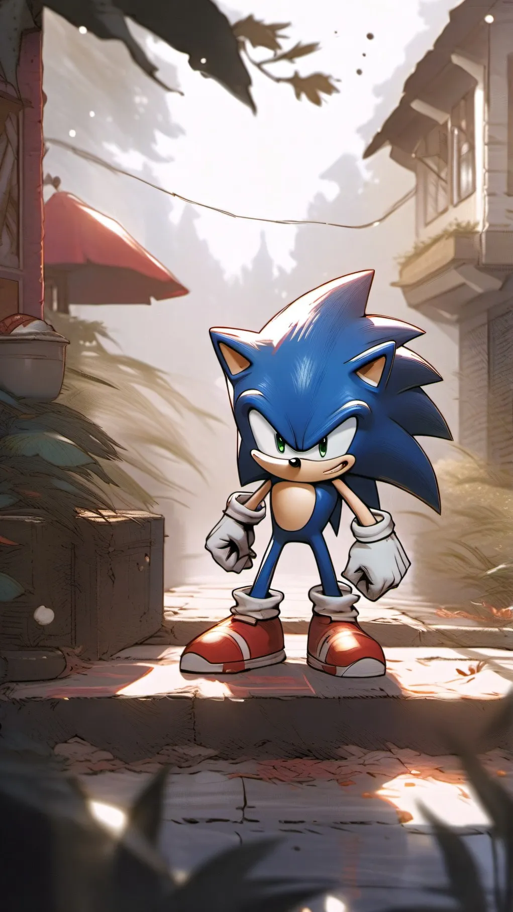 ai character: SonicTheHedgehog1 background