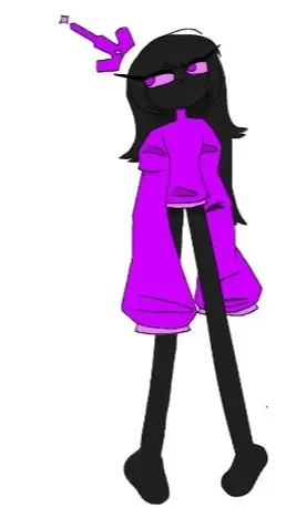 ai character: ENDER QUEEN background