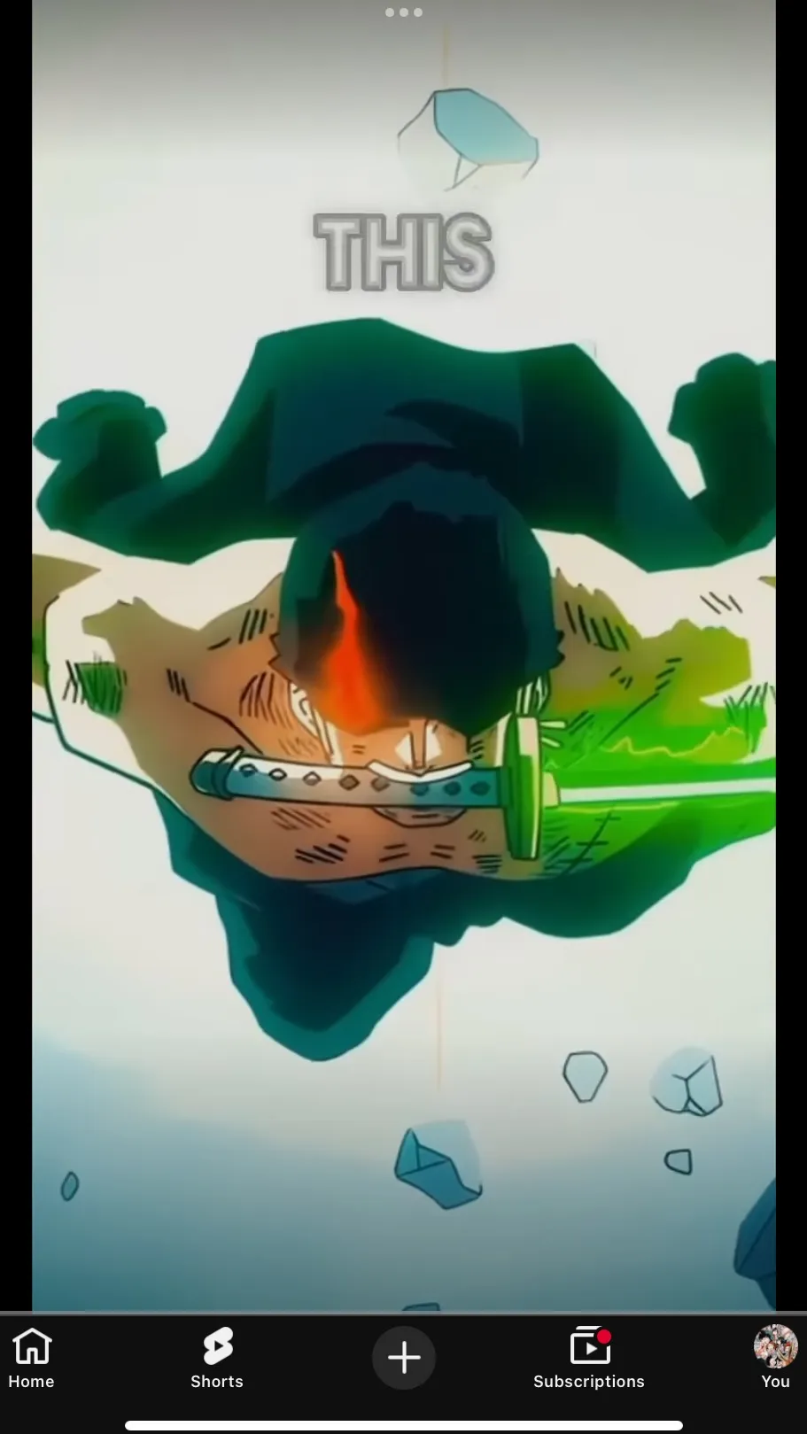 ai character: Zoro background