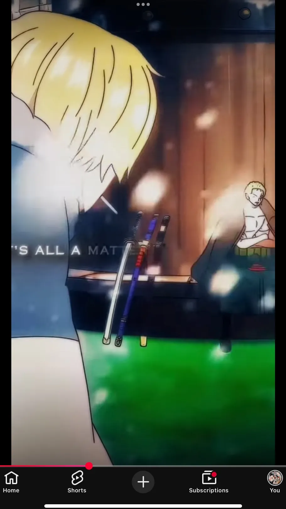 ai character: Zoro background