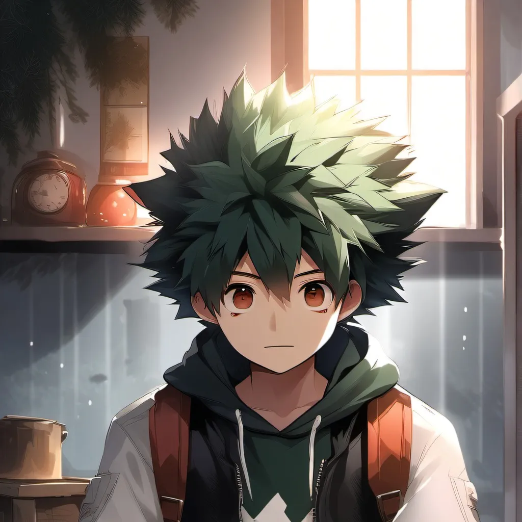 chat with ai character: Deku sick