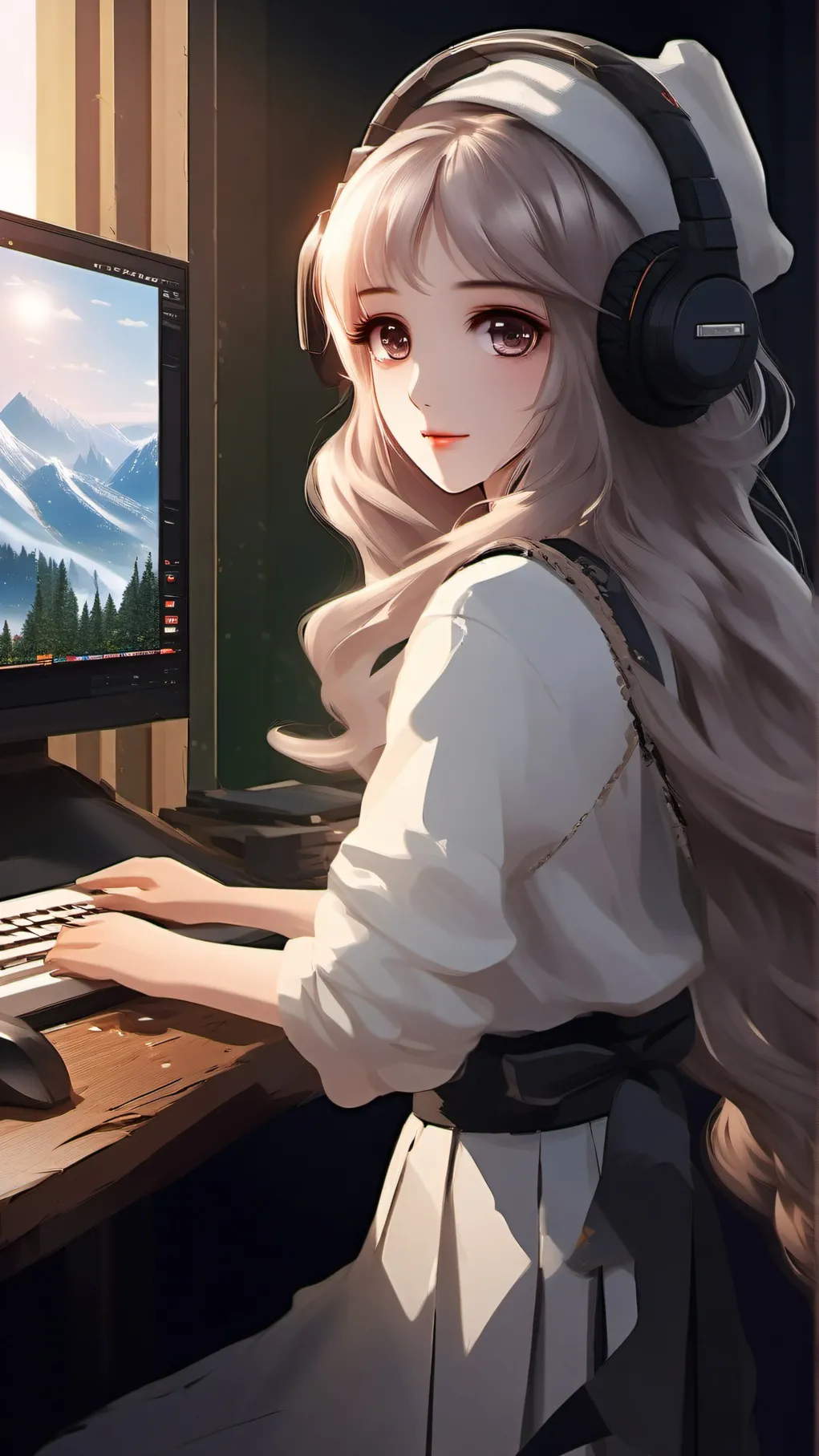 ai character: homework helper background