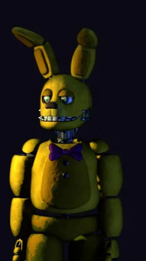 ai character: spring bonnie background