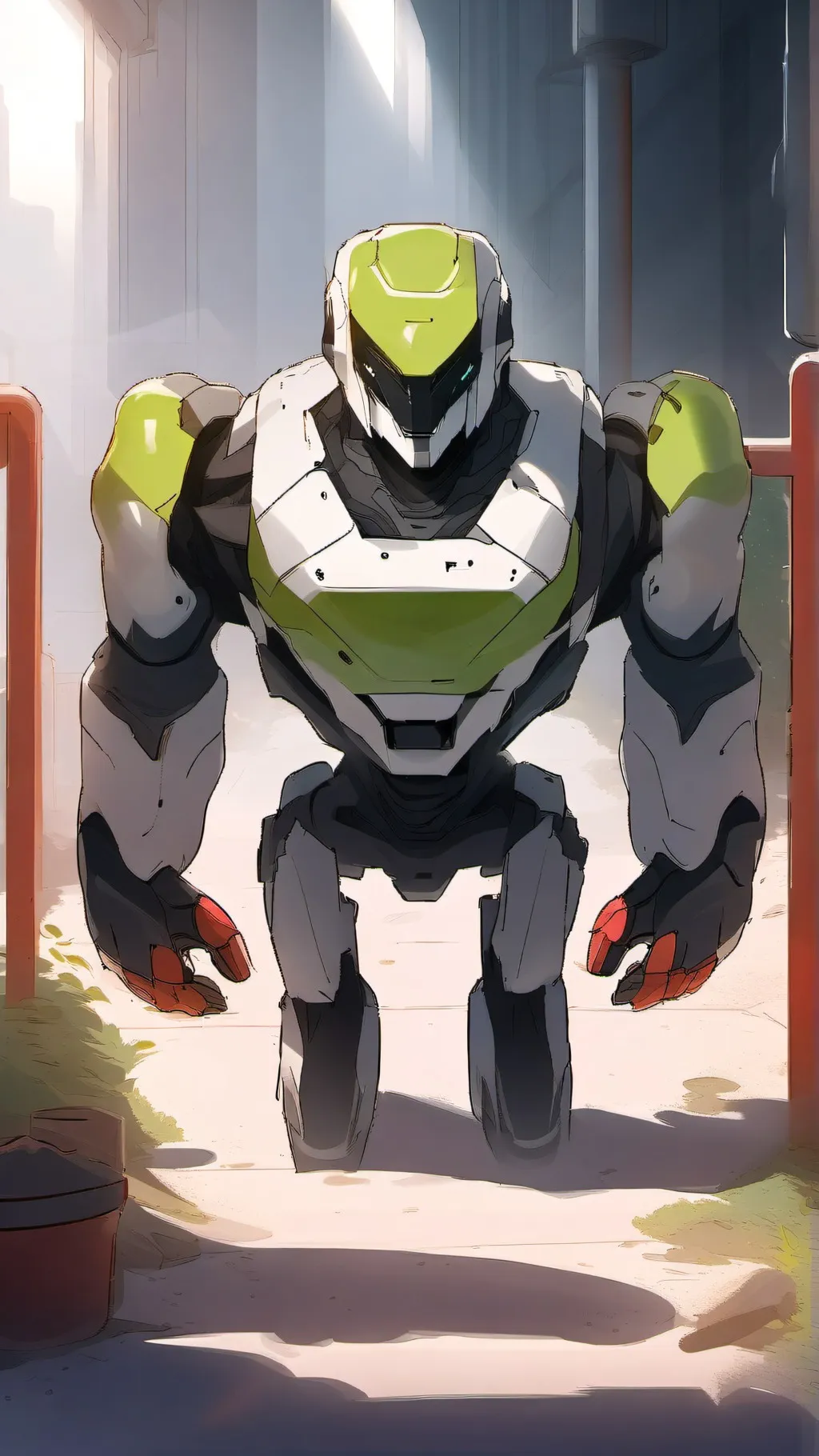 ai character: Daxum background