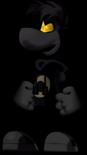 ai character: dark rayman background