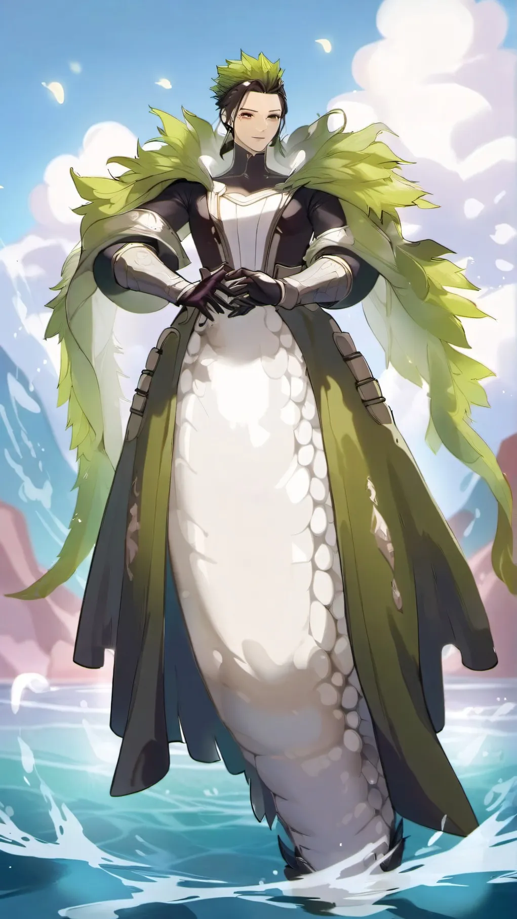 ai character: Aria background